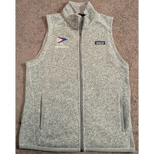 Patagonia Better Sweater Gray Full Zip Vest STY 25886 Women's Medium